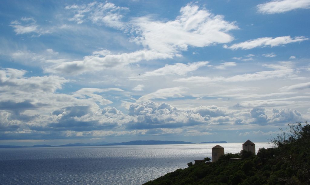 greece guided walking sea beauty